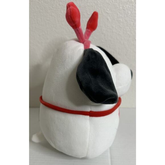 Squishmallow 8” Snoopy Valentines Day 23’ Kellytoy Holiday Peanuts BNWT Wear Tag - Picture 2 of 6